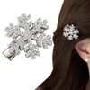 gaobaozhu Snowflake Hair Clip Snowflake Hair Accessories Winter Christmas Hair