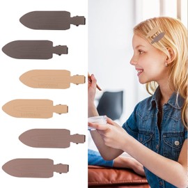 No Crease Hair Clips, 6Pcs Creaseless Hair Pins, No Bend Hair Clips for Styling, Cute Duck Billed Hair Clips, Matte Barrettes Hairpin Accessories for Women Girls Hair Styling, Makeup Application