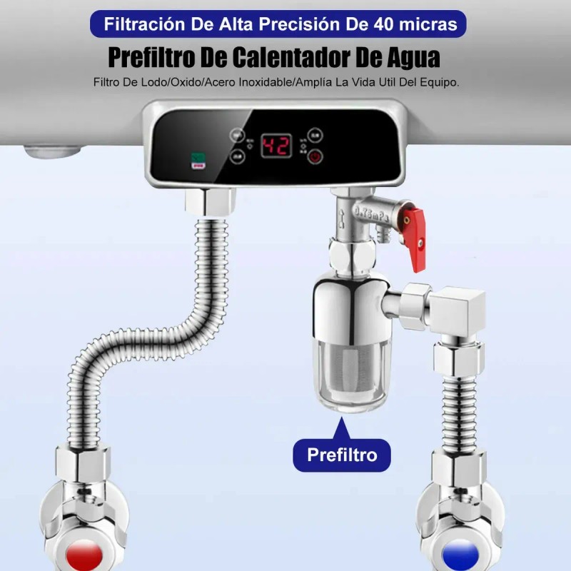 Para Acero Inoxidable Filtro Purificador Agua Para El Hogar