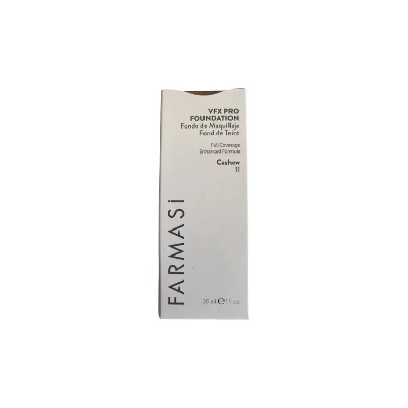 Vfx Pro Fundation Base De Maquillaje Liquida Tono Cashew 11