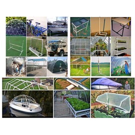 CIRCOPACK 1-1/4" 3-way Ell PVC Fittings Furniture Grade for Schedule 40 PVC Pipes, 1-1/4 inch 3-way L fitting connectors (2 pieces)