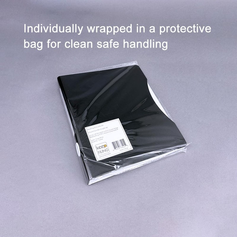 Mini Binder 5.5 x 8.5 & 6x8 inch, 3-Ring Binder,