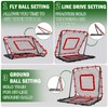 BaseGoal Baseball and Softball Rebounder Net,Baseball Rebounder,Volleyball Rebounder,Pitch Back Net,Multi-Sport