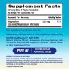 Magnesio Calm Natural Vitality 120 Cápsulas Sabor Vegano