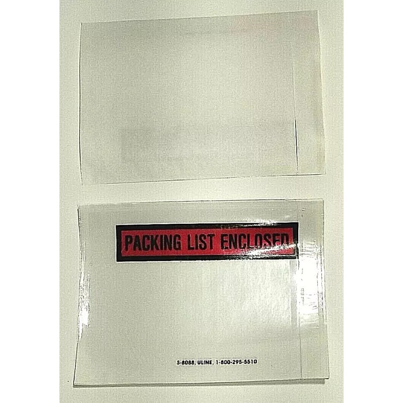 ULINE 200 ULINE Super Stick Packing List Enclosed 4 x