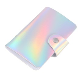 TOVINANNA Shiny Nail Template Holder Bag Multi Card Position Pouch for Nail Art Plates Durable Stamping Plate Organizer