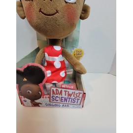 Just Play Ada Twist Scientist Singing & Talking Plush Doll
