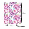 Tea Rose Theme Mulberry Rice Paper, 20.5 x 26.5cm -