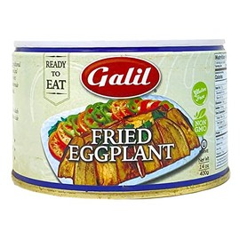 Galil Fried Eggplant – 14 Ounce – Ready to Eat Eggplant, Non-GMO, Gluten-Free, Vegan, Kosher Parve – Fried Eggplant in Tomato Sauce