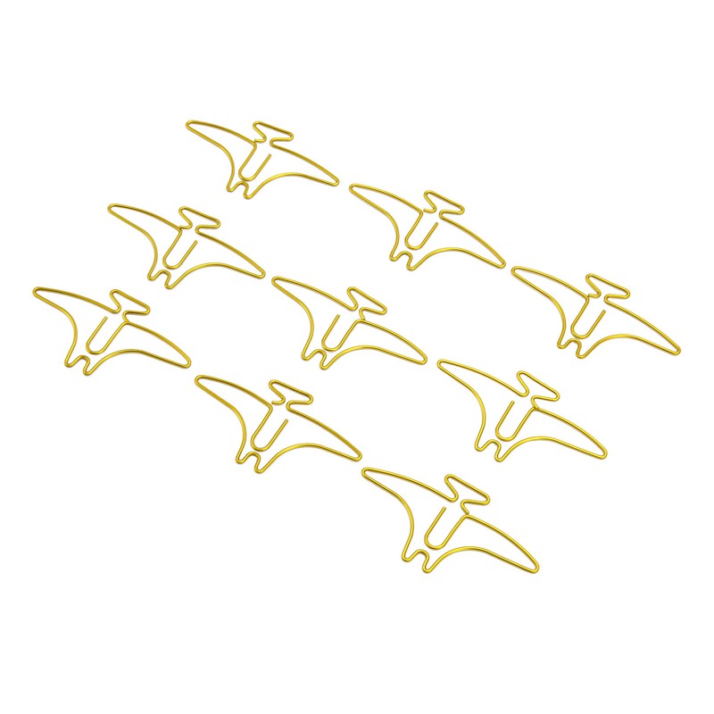 100pcs Paper Clips Prevent Slip Cute Animal Shaped Decorative Metal