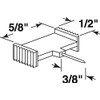 Prime-Line L 5801 Window Grid Retainer Clips, Clear Plastic (6