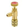 MECCANIXITY Charging Valve 1/4 SAE Male to 5/16 SAE Female