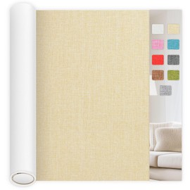 Self Adhesive Linen Fabric Patches,15.7x60 inch Couch Patch Repair Fabric,Couch Patch Fabric Patches Couch Repair Kit for Furniture,Couch Repair Patch for Sofas, Office Chair, Cushion (Beige)