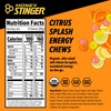 Honey Stinger Organic Citrus Splash Energy Chews, Gluten Free &