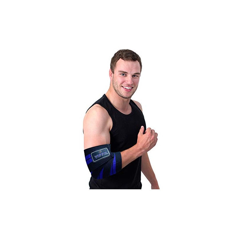VERRI Vendas para codo, coderas para pesas, crossfit, gym o