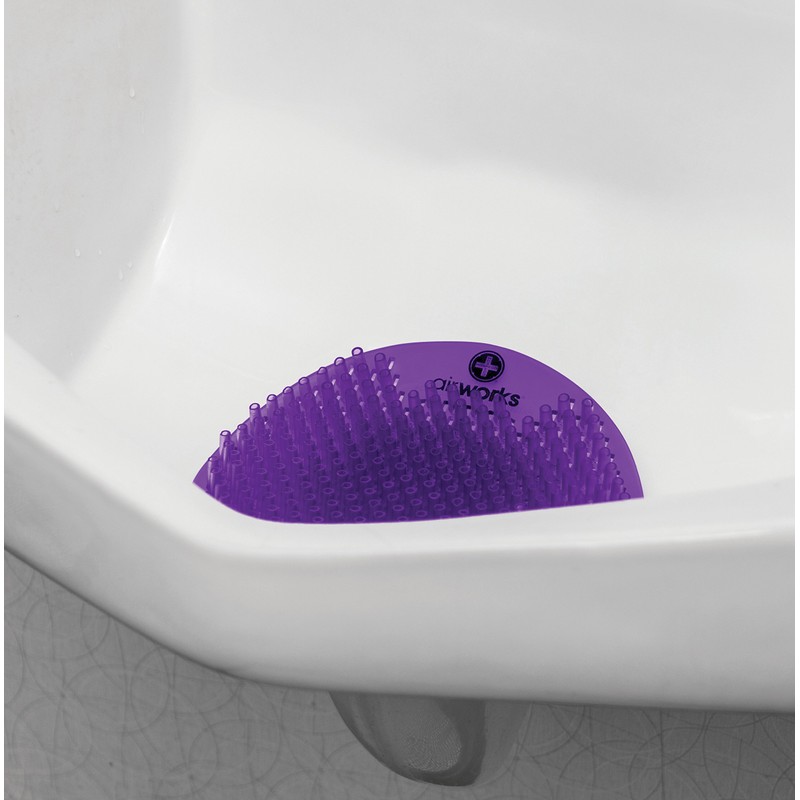 AirWorks AWSFUS234-BX Splash Free Urinal Screen, Vineyard, 0.22 lb., 8"