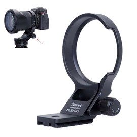 iShoot Lens Collar Tripod Mount Ring Compatible with Panasonic Lumix S 24-105mm F4 Macro OIS, Support Holder Bracket with Arca-Swiss Fit Quick Release Plate for Arca Fit Tripod Head Clamp & Stabilizer