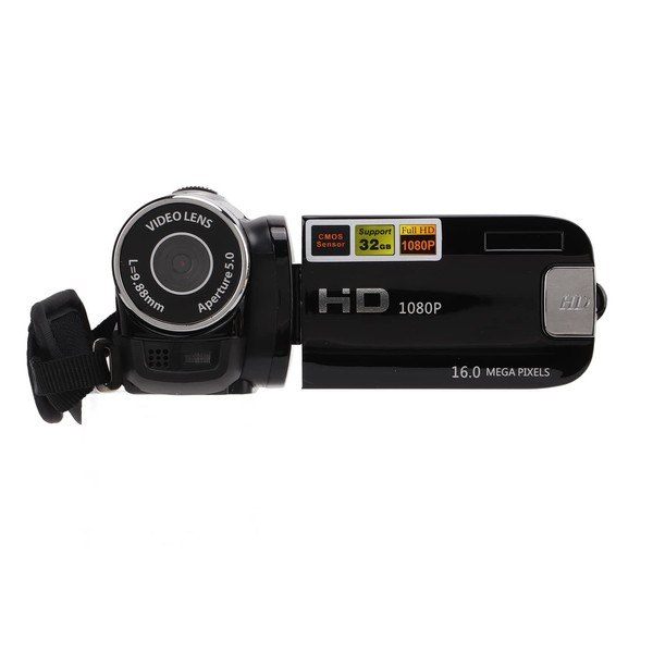 Cerlingwee Handheld Video Camcorder, 270 Degree Rotation, 2.7 Inch Colour