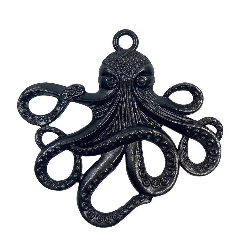 ZILucky Set of 12 Octopus Shower Curtain Hooks Decorative Home
