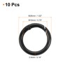 uxcell 10Pcs Spring O Rings, 3/4"(19mm) ID Zinc Alloy Trigger