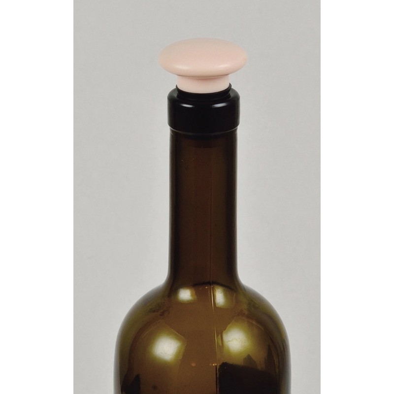 Pearl Metal Domaine Luti Bottle Stopper, Rose Pink C-3708