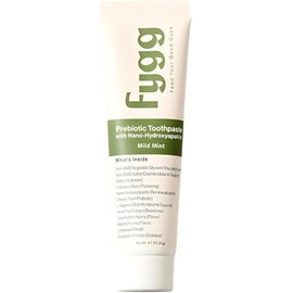fygg Pasta De Dientes Mini Para Viajes Sin Flúor(0,7 Oz) Nanohidroxiapatita(Menta Suave) | Recomendado Por Dentistas - Para Remineralizar, Blanquear Y Dientes Sensibles - Pasta De Dientes Para El Cuid
