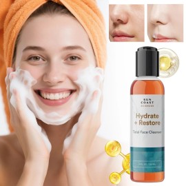 New Hydrate + Restore Total Face Cleanser 120ml