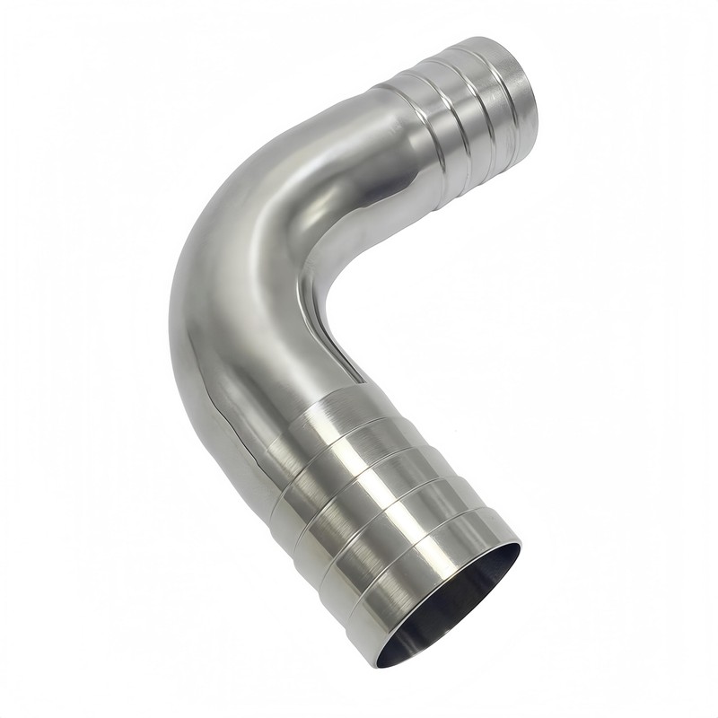 Lophtnix Stainless Steel 304 Sanitary Hose Barb Fitting 1-1/2" Barbed