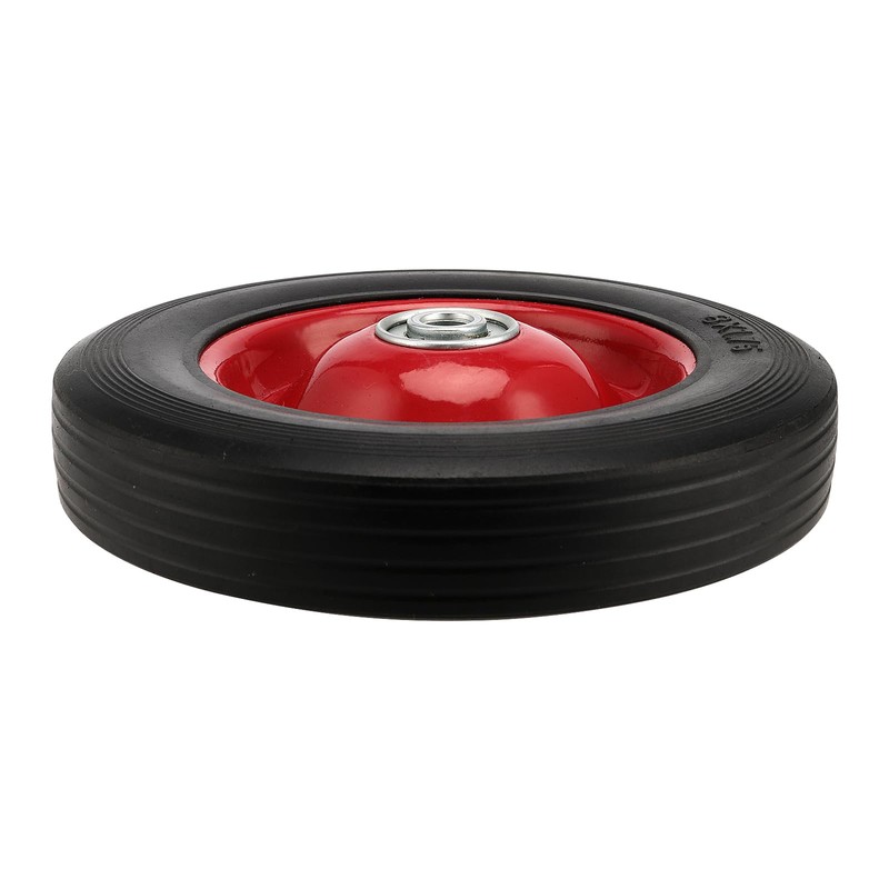 GINLANK 4 PCS 8 x 1.75 Inch Solid Rubber Tire,