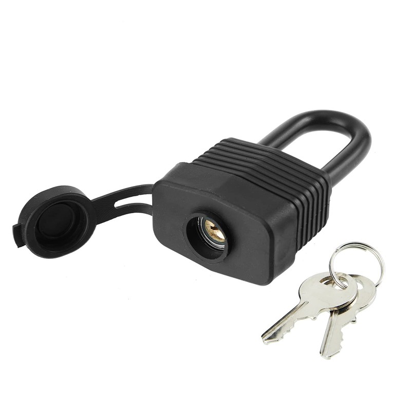 SafiSwords Waterproof Padlocks Keyed Alike for Outdoor use, Covered Heavy