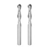 sourcing map 2pcs Ball Nose End Mill 4mm Diameter 17mm