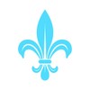 RDW Fleur De Lis Sticker - Decal - Die Cut