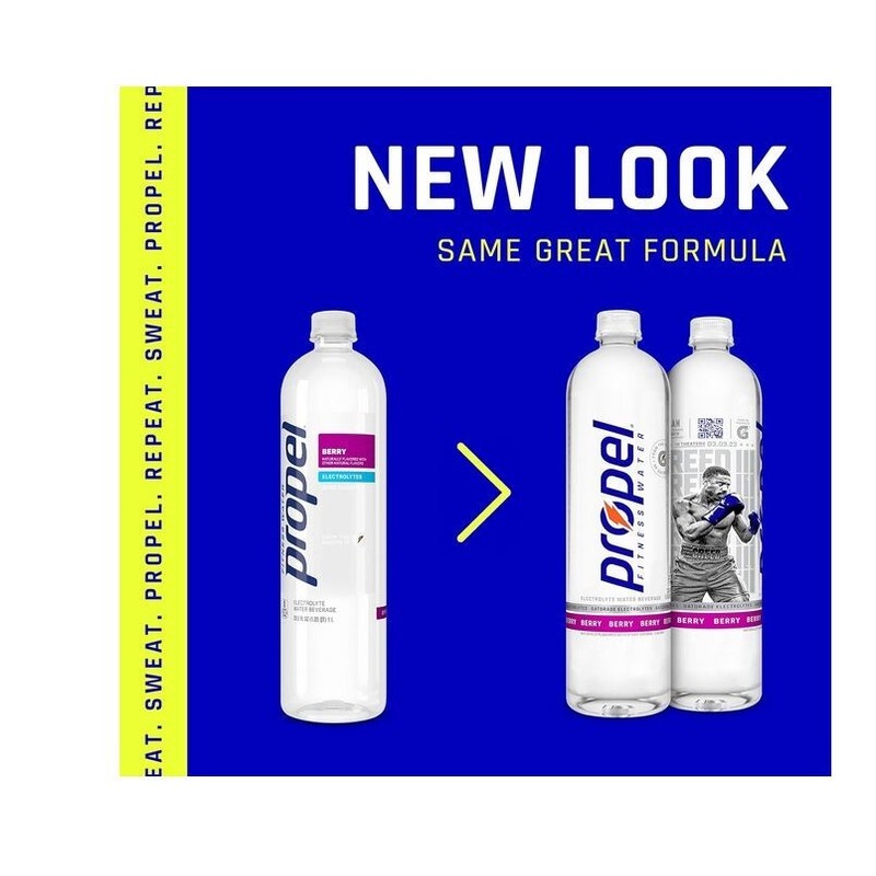 Propel Grape Zero Calorie Sports Drinking Water with Electrolytes &