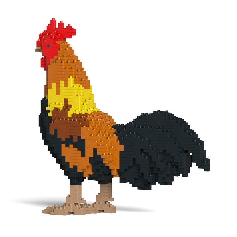 JEKCA Rooster 01S | Plastic Building Blocks | Age 14+