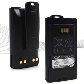 ROWSHEP (2-Pack) 7.4V 2400mAh FNB-V113Li Li-Ion Two Way Radio Battery for Vertex Standard VX-450 VX-451 VX-454 EVX-261 EVX-531 AAJ67X001 EVX-534 FNB-V112