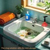 Mini Sink & Drain Plunger with Short Handle - Heavy-Duty