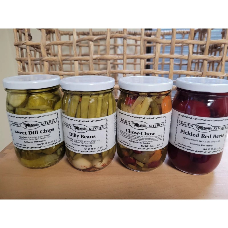 Annie's Kitchen 2 pints pickled PA Dutch style Chow chow;