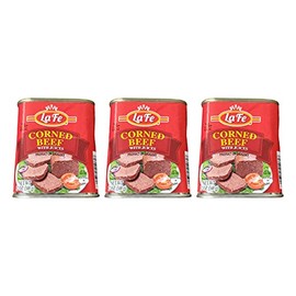La Fe Corned Beef with Juices (3 Pack, Total of 36oz)