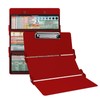 Whitecoat Clipboard® Trifold - Nursing Edition (Red, Trifold)