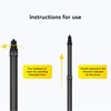 Action Camera Selfie Stick 118 Inch 7 Section Carbon Fiber