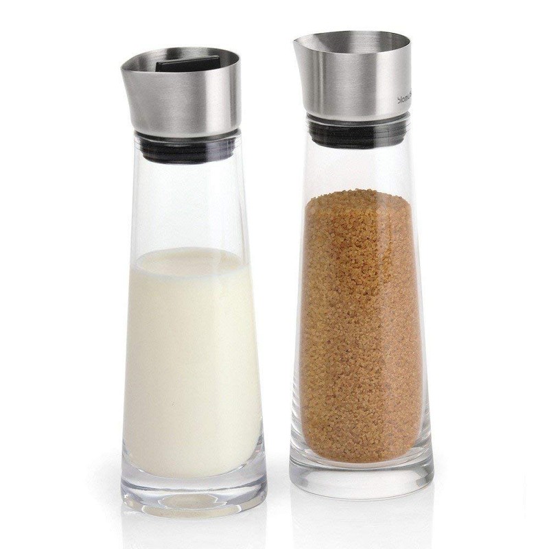 Blomus 63510 macchiato sugar and cream set, 5.5 cm