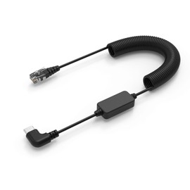 USB C to RJ11 Radar Detector Colied Power Cord for Escort MAX360 Power Cord