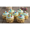 NCS Bone Shaped Edible Sprinkles – Red, Orange, Yellow, Green