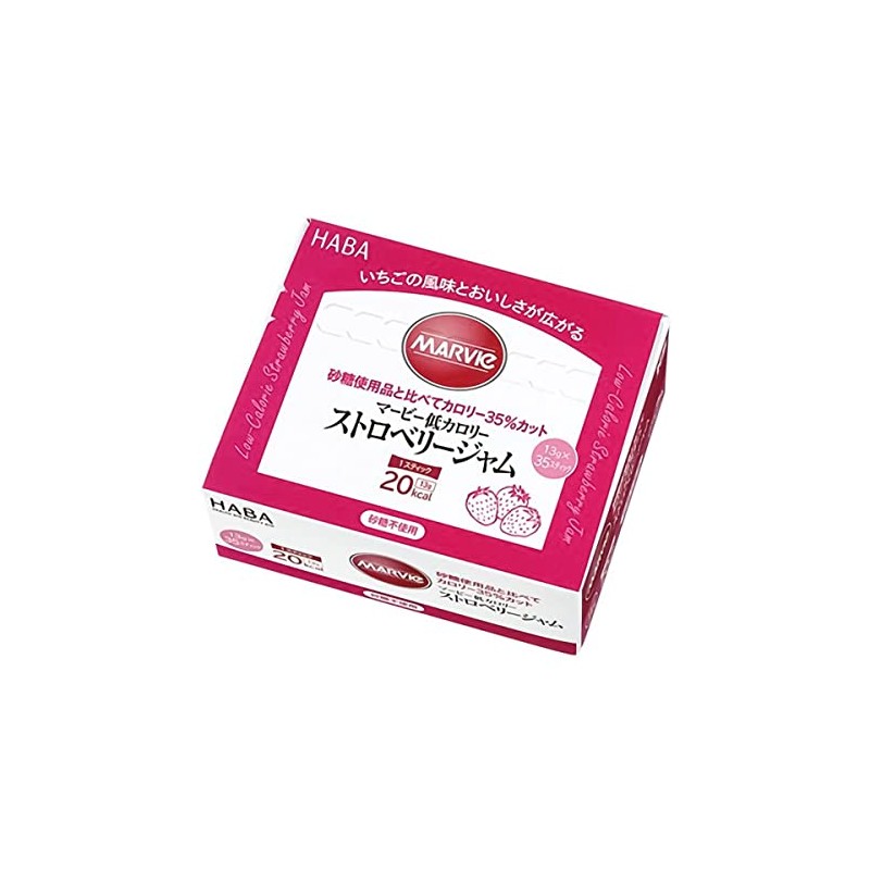 Marvy Low Calorie Strawberry Jam Sticks, 0.5 oz (13 g)