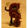 California Raisin, Cello Player, Large 3" Tall, Collectible
