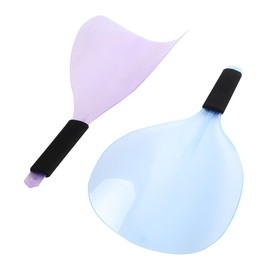 FOMIYES Hair Cutting Safety 2pcs Salon Hair Face Cover Eyeprotector Hair Tool Baffle Hair Random