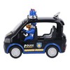 Policeman Car Toy Strong Alloy Detailed Texture Lights Sound Effect