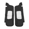 EATAKWARD 1Pair Black Car Sun Visor Cover, Replacement for Ford