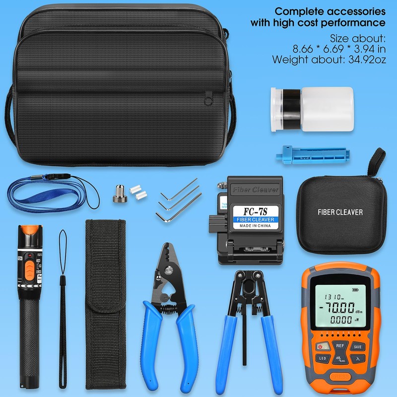 BAOSHLA Fiber Termination Kit FTTH cold connection Tool Kits with