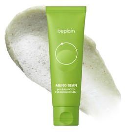 [비건뷰티] 비플레인 녹두 약산성 클렌징폼, 80ml, 1개 [Vegan Beauty] Beplain Mung Bean Low Acid Cleansing Foam, 80ml, 1pc